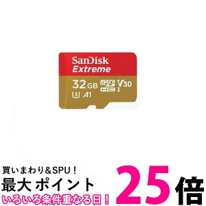 TfBXN Extreme microSDHC UHS-IJ[h 32GB SDSQXAT-032G-JN3MD  ySG89789z