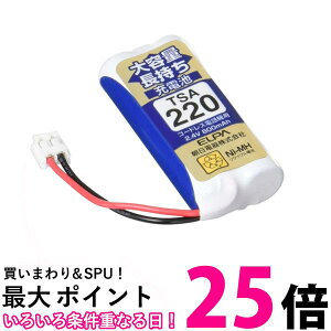 Gp eʒ[dr pCIjAi 2.4V 800mAh jbPf[dr TSA-220  ySG97128z