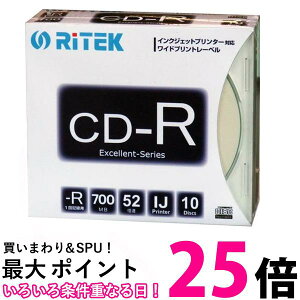 RiTEK CD-R700EXWP.10RT SC N f-^p CD-R 700MB L^  ySG98121z