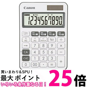 Canon 電卓 LS-105WUC-CH 【SS4549292094909】