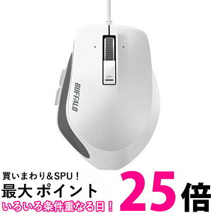 iBUFFALO �L�� BlueLED �v���~�A���t�B�b�g�}�E�X M�T�C�Y �z���C�g BSMBU500MWH �ySS4950190358817�z