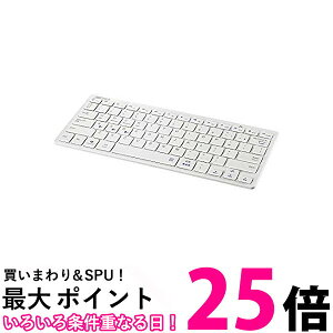 iBUFFALO Bluetooth 3.0�Ή� �R���p�N�g�L�[�{�[�h BSKBB310WH �ySS4950190373599�z