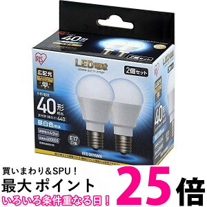 �A�C���X�I�[���} IRIS OHYAMA LED�d��2�Z�b�g E17�L�z���^�C�v 40�`���� �����F LDA4N-G-E17-4T52P �ySS4967576300582�z