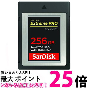 SanDisk GNXg[v CFexpress TypeB J[h SDCFE-256G-JN4NNySS4523052023408z