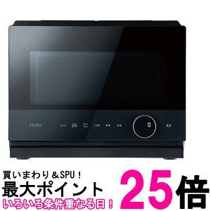 �n�C�A�[��(Haier) �I�[�u�������W 26L �c�J�� 1000W �t���b�g�e�[�u�� JM-WFVH26A(K) �u���b�N �ԊO���Z���T�[ �w���c�t���[ �񓁗��ySS4571526732783�z