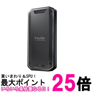 SanDisk Professional 1TB PRO-G40 SSD - �ő�3000MB �b�AThunderbolt 3 40Gbps�AUSB-C 10Gbps�AIP68�h�o �ϐ����ySS0619659209599�z