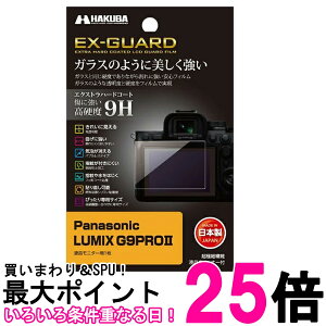 nNo fW^JtیtB EX-GUARD Panasonic LUMIX G9PRO II p EXGF-PAG9PROM2 tK[hySS4977187348170z