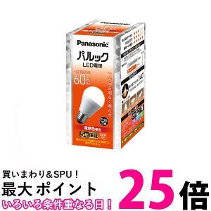 pi\jbN LDA7LHS6 pbN LEDd ʓd^Cv 7.0W 60` dF E26 ^Cv Panasonic ySB04643z
