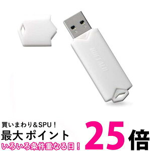 �o�b�t�@���[ RUF3-YUF32GA-WH USB3.1(Gen) USB3.0�Ή� USB�������[ 32GB �z���C�g BUFFALO �ySB09450�z