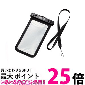 �G���R�� P-WPSN04BK �X�}�[�g�t�H���p�h���P�[�X IPX8 �u���b�N ELECOM �ySB14014�z