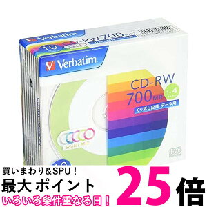 o[xC^Wp SW80QM10V1 ԂL^p CD-RW 700MB 10 c[gJ[fBXN 1-4{ ySB17255z