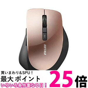 �o�b�t�@���[ BSMBW320BP �x�[�W���s���N 2.4Ghz���C�����X�}�E�X BlueLED���w�� �É� 5�{�^�� DPI�؂�ւ��^�C�v �ySB17321�z