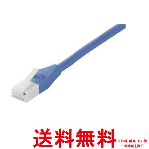 �o�b�t�@���[ �c���̐܂�Ȃ�LAN�P�[�u�� �J�e�S���[6 �X�g���[�g �X�^���_�[�h 5m �u���[ BSLS6NU50BL2�ySS4950190726517�z