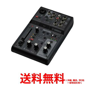 YAMAHA ���C�u�X�g���[�~���O �~�L�T�[ AG03MK2 �u���b�N�ySS4957812677332�z