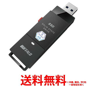 BUFFALO 外付けSSD 1TB ブラック SSD-PUTVB1.0U3-B【SS4981254063163】