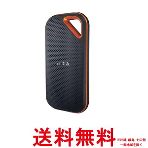 サンディスク SDSSDE81-4T00-J25 外付けSSD USB-C+USB-A接続 エクストリーム プロ V2 ポータブル型 4TB【SS4523052024436】