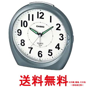 カシオ 目覚まし時計 アナログ メタリックグレー スヌーズ ライト TQ-478-8JF【SS4549526329180】