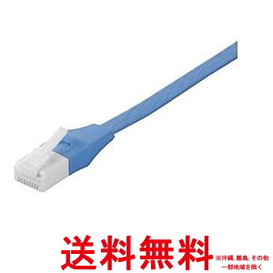 �o�b�t�@���[ �c���̐܂�Ȃ�LAN�P�[�u�� �J�e�S��6a �X�g���[�g �t���b�g�^�C�v �u���[ BSLS6AFU05BL�ySS4950190329282�z