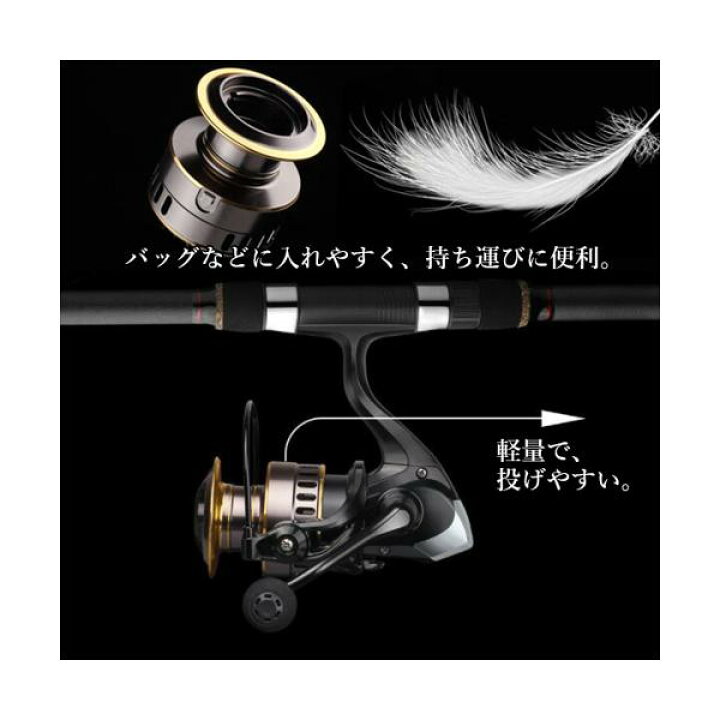 楽天市場】スピニングリール 軽量 4000番 耐久性 釣り リール 投げ釣り 
