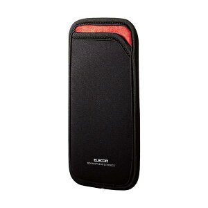 �G���R�� P-04SNCBK �u���b�N S�T�C�Y �X�}�[�g�t�H���p �X���b�v�C���^�C�v �X�}�z�|�[�` �w�ʃ|�P�b�g�t ELECOM �ySB00820�z