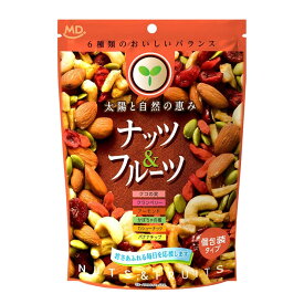 MDホールディングス ナッツ＆フルーツ 75g ミックスナッツ フルーツ アーモンド バナナチップ ドライフルーツ おつまみ 【SB01626】