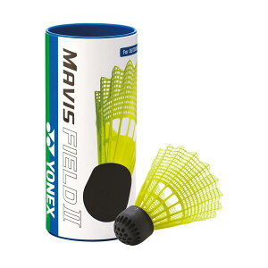 ヨネックス M-F2CBP YO-M-F2CBP-004 メイビスフィールドII 3個入り バドミントン 練習用シャトル ナイロンシャトル YONEX 【SB02521】