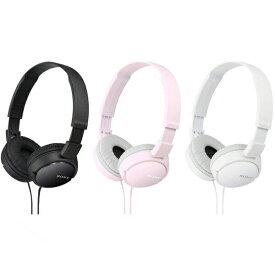 SONY MDR-ZX110 ソニー MDRZX110-B MDRZX110-P MDRZX110-W MDRZX110 密閉型ヘッドホン 折りたたみ式 高音質再生 コンパクト 純正品 【SB02596-Q】