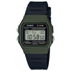�J�V�I F-91WM-3AJH �J�V�I�R���N�V���� �X�^���_�[�h�E�H�b�` �r���v �u���b�N CASIO �ySB03955�z