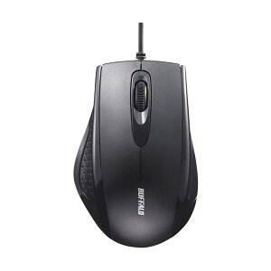 �o�b�t�@���[ BSMRU050BK IR���w���}�E�X �u���b�N �L�� 3�{�^�� USB ���w���}�E�X �ySB04828�z