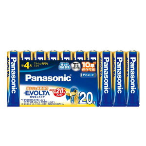 Panasonic LR03EJ/20SW pi\jbN LR03EJ20SW dr EVOLTA G{^ P4`20{pbN AJdr 10Nۑ\ ^tR[g ySB06657z
