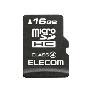 GR MF-MSD016GC4R microSD 16GB Class4 microSDHC[J[h ELECOM ySB07972z