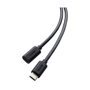 �G���R�� MPA-ECC20BK USB Type C �����P�[�u�� 2m PD USB2.0 �u���b�N ELECOM �ySB15500�z