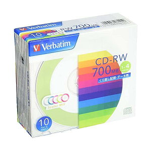 o[xC^Wp SW80QM10V1 ԂL^p CD-RW 700MB 10 c[gJ[fBXN 1-4{ ySB17255z