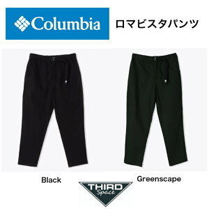 �yBlack SALE 30��OFF�z Columbia ���}�r�X�^�p���c �����Y �A�E�g�h�A �p���c ���[�N�E�F�A �f�C���[ �^�E�����[�X Loma Vista Pant PM0474 Black Greenscape �S2�F ��������