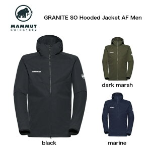 �ySALE 20%OFF�zMAMMUT GRANITE SO Hooded Jacket AF Men �\�t�g�V�F���W���P�b�g �ʋC�� �y�ʐ� �X�g���b�`�f�� �ϋv���� �}���[�g �O���i�C�g �\�t�g�V�F�� �t�[�f�b�h �W���P�b�g �A�W�A���t�B�b�g1011-00