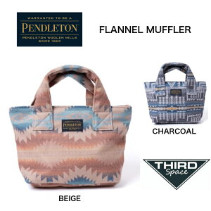 �ySALE 20��OFF�z PENDLETON FLANNEL TOTEBAG �y���h���g�� �t�����l�� �g�[�g�o�b�N �H �~ ���ȓ��� beige charcoal �S2�F PDT-000-253029 ��������