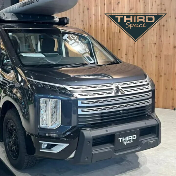 楽天市場】THIRD Space フロントバンパーガード デリカD:5 オフロード 