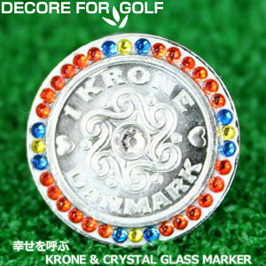 DECORE FOR GOLF �f�R���t�H�[�S���t �K�����ĂԃN���[�l���N���X�^���K���X �S���t�}�[�J�[ DC-krone07 �C���f�B�A���V����×�J�v���u���[×�V�g���� �y���[���֔����z�y�V�i�z���f�B�[�X ���f�B