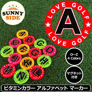 Tj[TChSt St}[J[ At@xbg A`N }Olbgt u r^~J[ 40mm 5mm S4F { LOVE GOLF Arial [֔yViz SUNNY SIDE GOLF lIJ[ uF