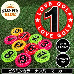 Tj[TChSt St}[J[ io[ No.0`No.9 }Olbgt u r^~J[ 40mm 5mm S4F { LOVE GOLF [֔yViz SUNNY SIDE GOLF lIJ[ uF JWm`b