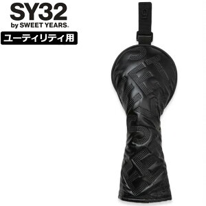SY32 GOLF �w�b�h�J�o�[ ���[�e�B���e�B�p EMBOSS HEAD COVER SYG-24A119UTG �S���t �y���[���֔����z�y�V�i�zTCBR �n�C�u���b�h�p UT�p HY�p �G�X���C �J�o�[ OCT2