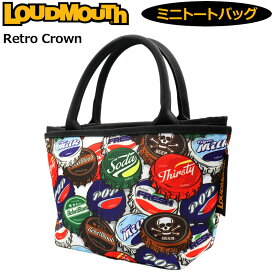 ラウドマウス ミニトートバッグ Retro Crown レトロクラウン LM-RP0011 763984(354) 【日本規格】【新品】3SS2 Loudmouth ゴルフ用バッグ 派手 ゴルフ用品 MAY2