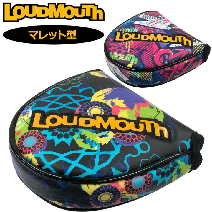 楽天市場】ラウドマウス パターカバー マレット型 ヘッドカバー パター