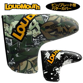 ラウドマウス 2025 パターカバー ピン型/ブレード型 ヘッドカバー LM-HC0018/PN 775995 【新品】25FW Loudmouth カバー 派手 な メンズ レディース SEP2