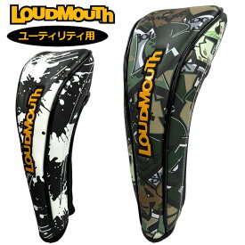 ラウドマウス 2025 ヘッドカバー ユーティリティ用 LM-HC0018/UT 775996 【新品】25FW Loudmouth UT カバー 派手 な メンズ レディース SEP2