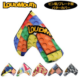 ラウドマウス 2025 パターカバー ピン型/ブレード型 ヘッドカバー LM-HC0019/PN 775990 【新品】25FW Loudmouth PT カバー 派手 な メンズ レディース SEP2