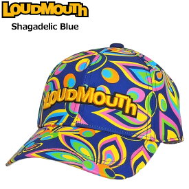 ラウドマウス キャップ Shagadelic Blue シャガデリック ブルー 763902(075) 【日本規格】【新品】3SS2 Loudmouth 帽子 派手 シンプル メンズ レディース APR1