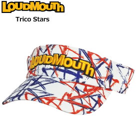 ラウドマウス バイザー Trico Stars トリコスターズ 763903(355) 【日本規格】【新品】3SS2 Loudmouth 帽子 派手 サンバイザー メンズ レディース VISOR APR1