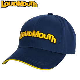 ラウドマウス コットン キャップ 771932(997) Navy ネイビー 【日本規格】【新品】SAAR Loudmouth ロゴ 刺繍 綿 帽子 無地 シンプル メンズ レディース APR1