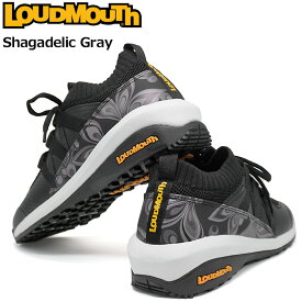 ラウドマウス メンズ スパイクレス ニット ゴルフシューズ Shagadelic Gray シャガデリックグレー LM-GS0003 772978(022) 【日本規格】【新品】RAAR Loudmouth スニーカー